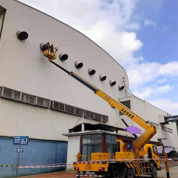 淮南潘集高空作业车出租服务：专业广告牌安装解决方案