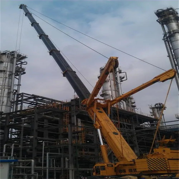 淮南潘集厂房钢结构吊装租赁多少吨吊车合适？